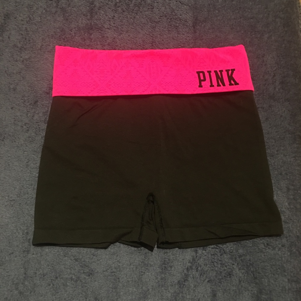 PINK by VS - Fold over yoga shorts